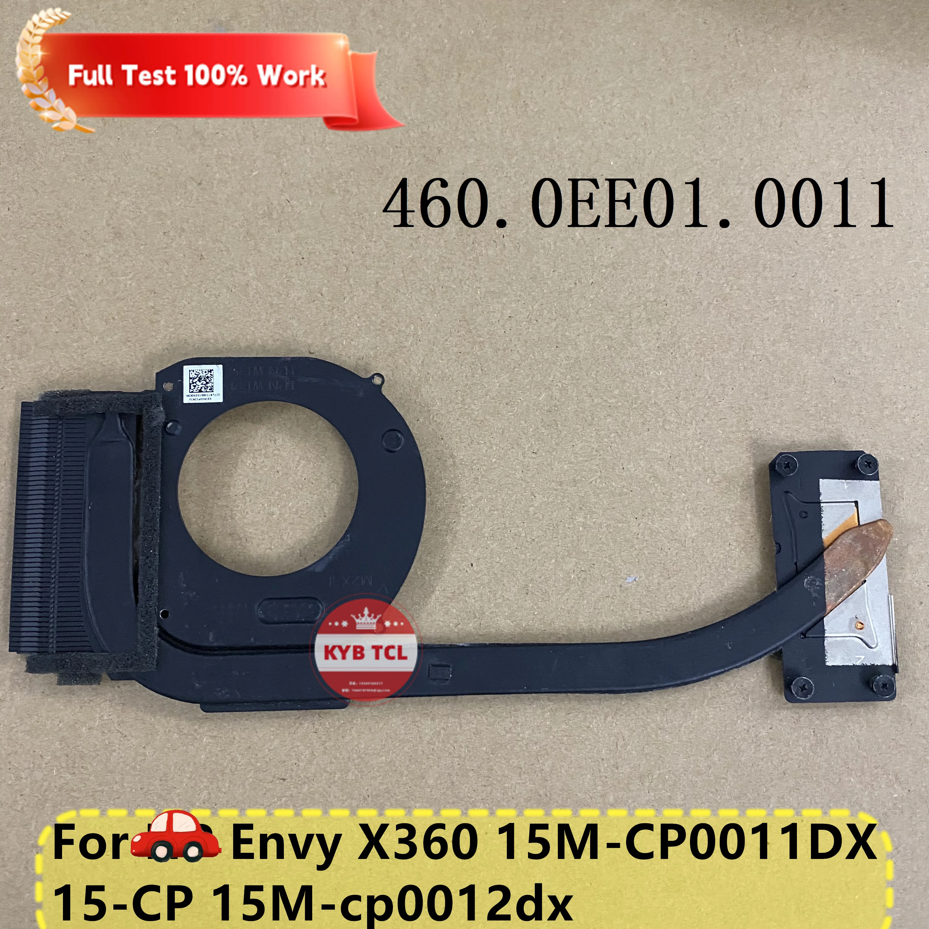 Ноутбук охлаждающий вентилятор CPU heatпоглотитель l2010-7-001 460.0EE01.0011 HP Envy X360 15M-CP0011DX 15-CP