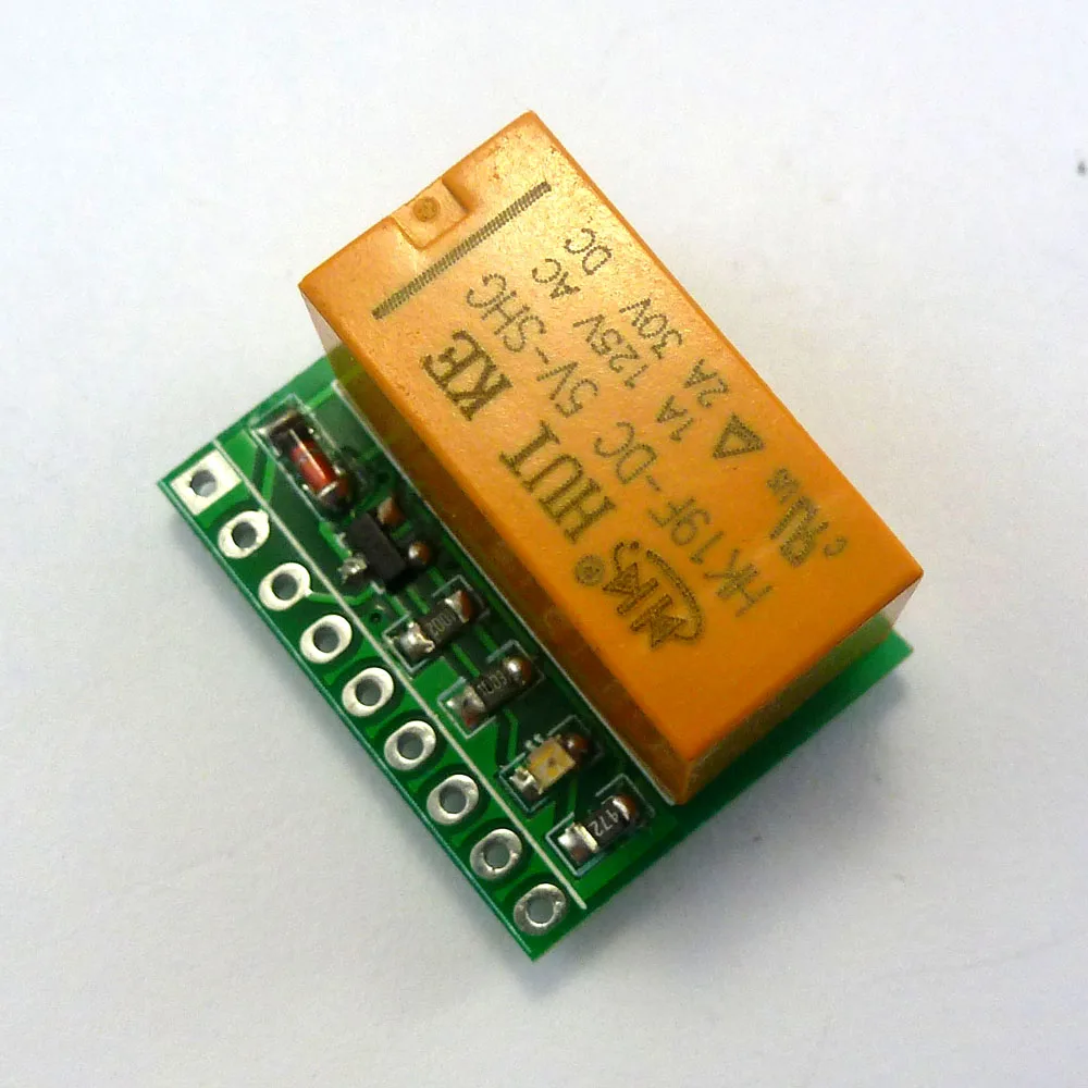 2 шт. DR21B01 ультра маленький светильник постоянного тока 5 В 1 канал DPDT релейный