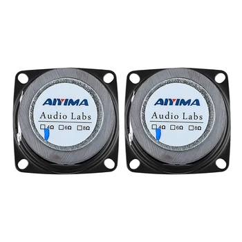 AIYIMA 2Pcs Subwoofer HIFI 2 Inch 4 Ohm 5W Full Range Speaker Mini Woofer Speakers DIY Audio Subwoofer Loudspeaker 6