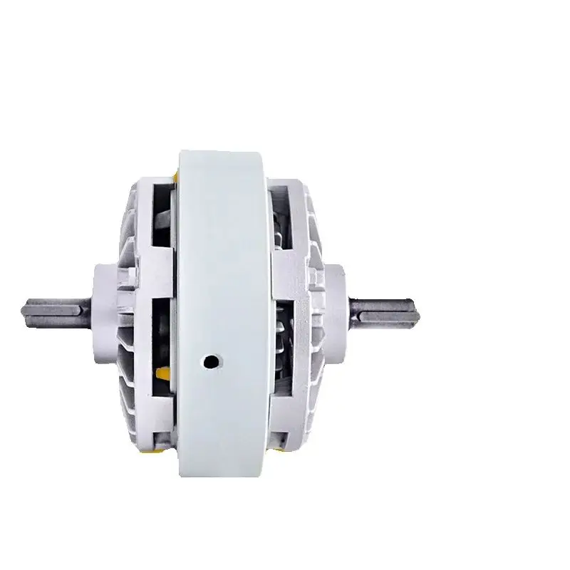 24 В магнитная порошковая муфта с двойным валом для печати изготовление бумаги