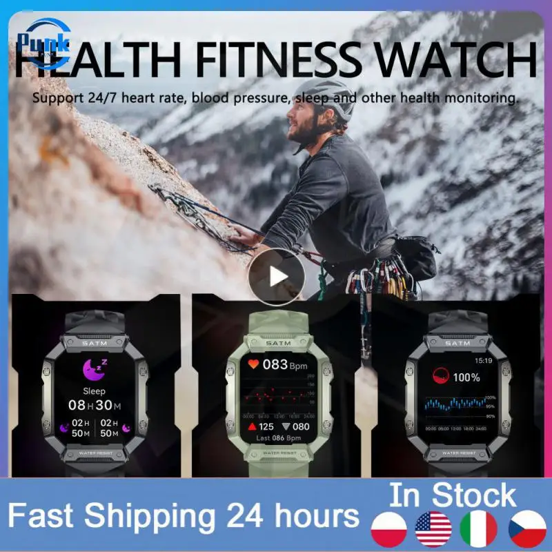 

1.92 Inch Fitness Watch Full Touch Screen Waterproof Smart Bracelet Heart Rate Blood Pressure Call Smartwatch