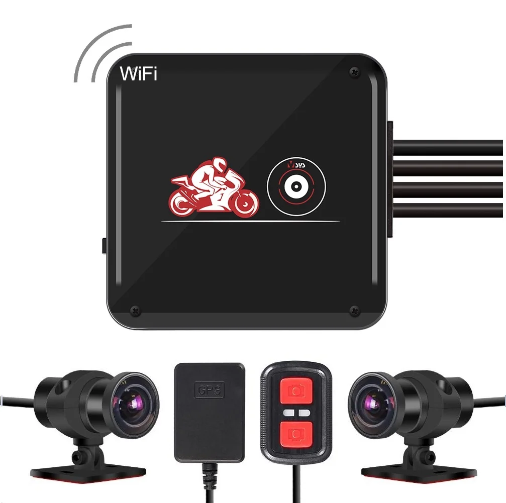 Видеорегистратор для мотоцикла VSYSTO 1080P 140/170 градусов без экрана - купить по