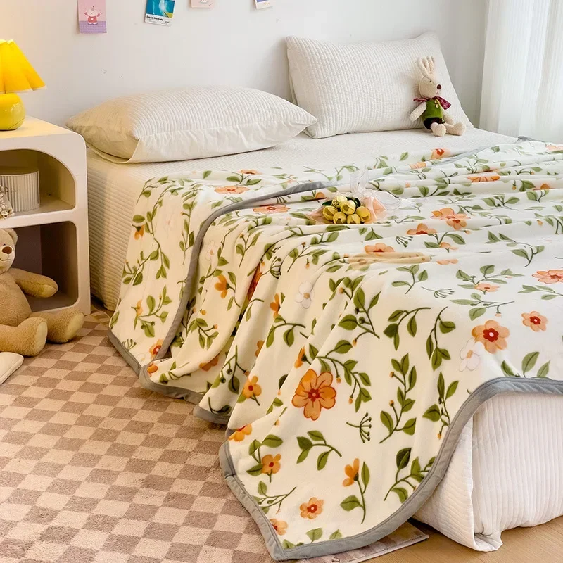 Хлопковое толстое одеяло зимнее детское с принтом персонализированный