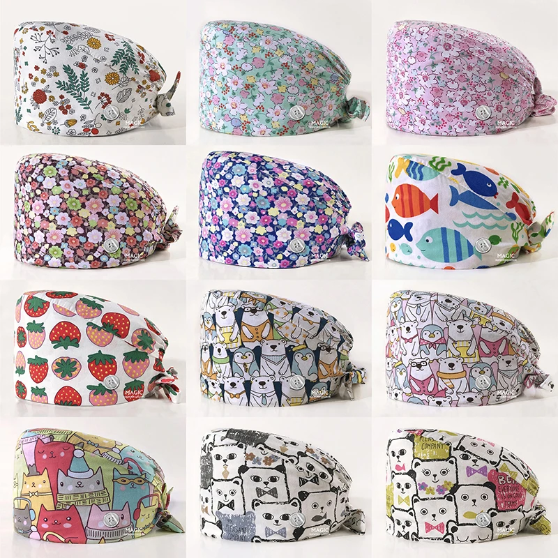 Женские хлопковые шапки для груминга домашних животных абсорбирующие