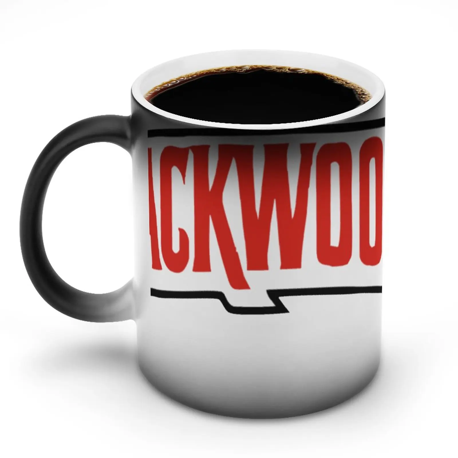 

Мужская кружка Backwoods с логотипом Backwood, керамическая кружка для эспрессо с изменением цвета, креативная фотография