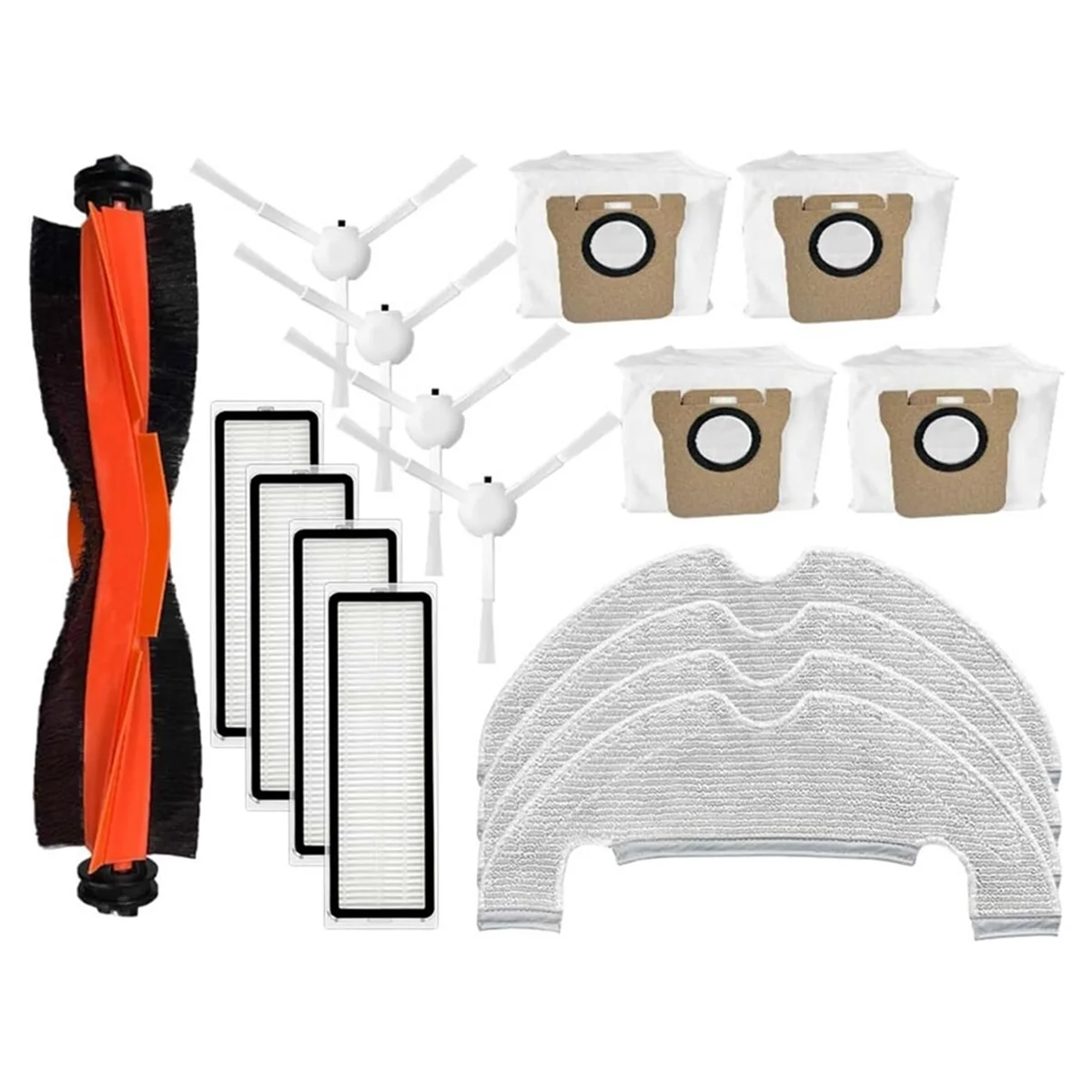 Для робота-пылесоса X10/B102GL основная боковая щетка HEPA-фильтр тряпки для швабры