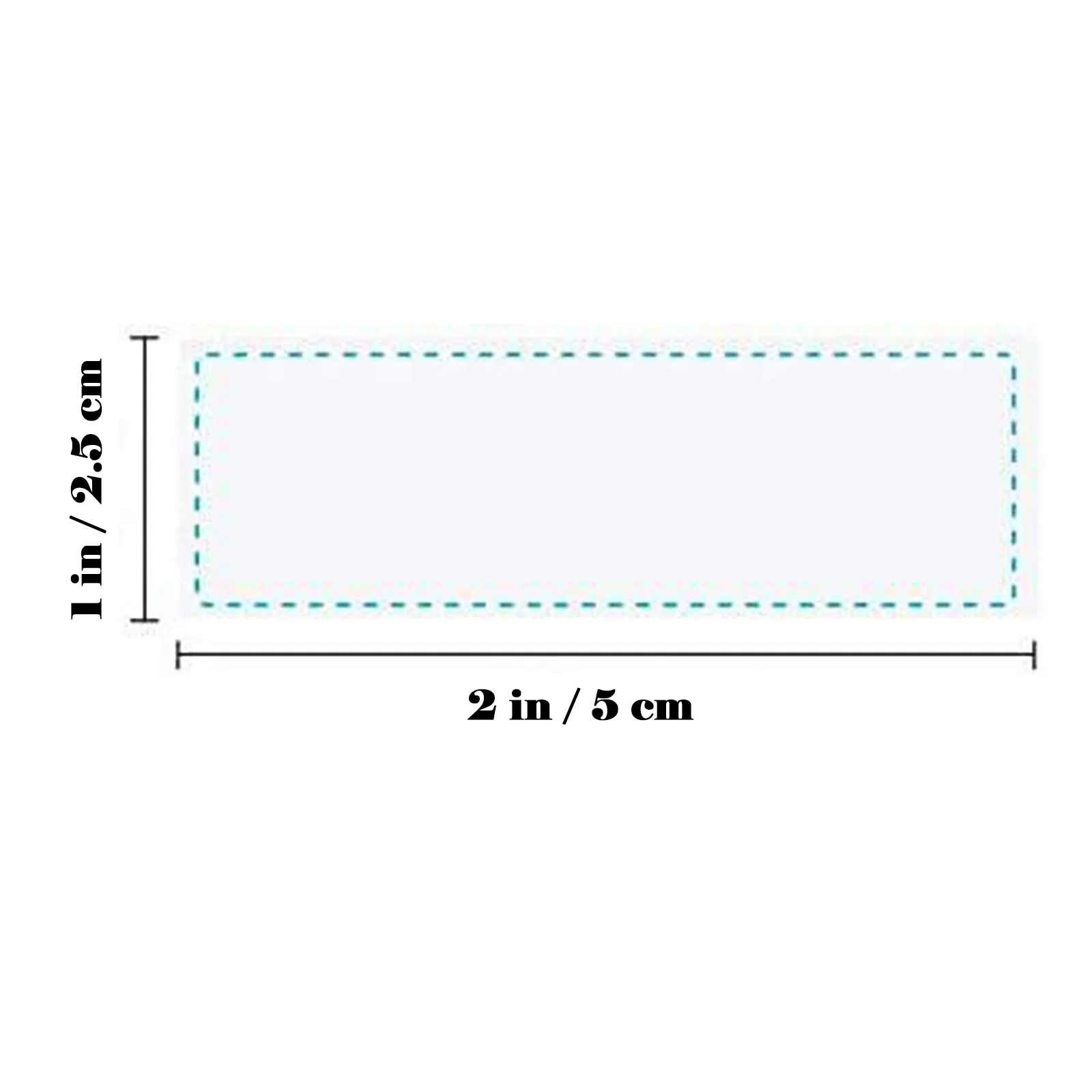 150/300 шт. водонепроницаемые этикетки 2 5x 5 см