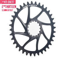 pass quest 5 5mm offset chainring crank e thirteen e13 special positive and negative teeth can not drip chainwheel accessories