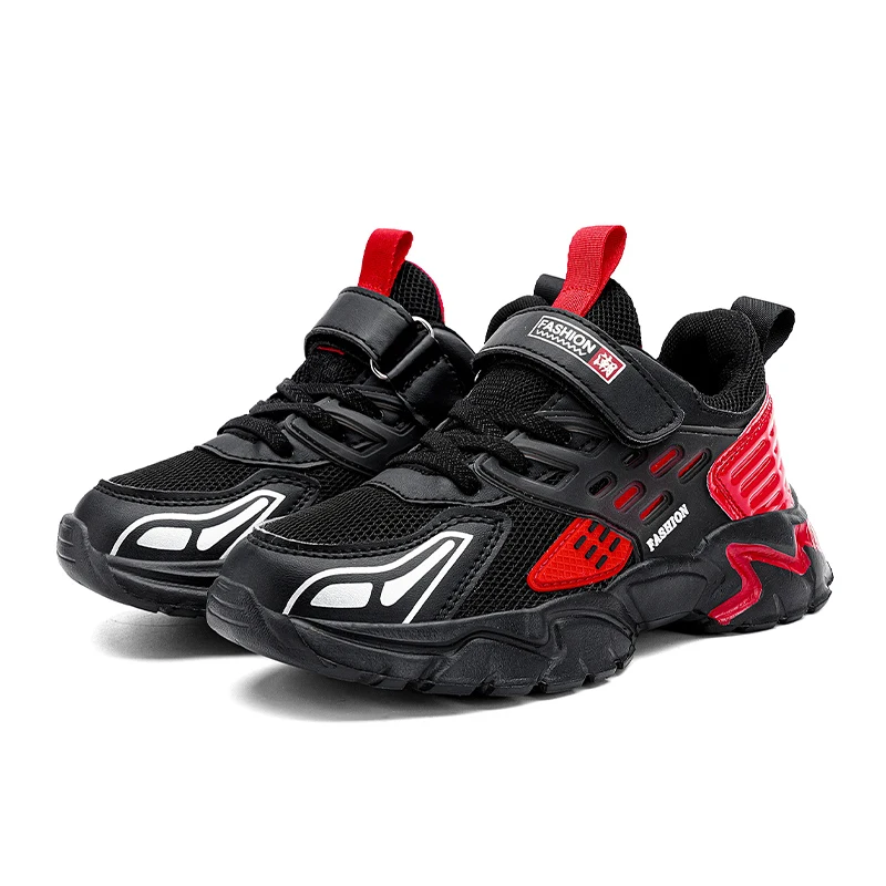 Summer Fashion Children's Outdoor Sports Shoes Boys Running Walking Shoes Breathable Soft Sole Casual Light Sneakers Shoes