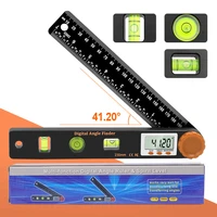 free shipping 4in1 measuring angle 0 999 95%c2%b0digital instrument angle inclinometer digital electronic goniometer angle detector