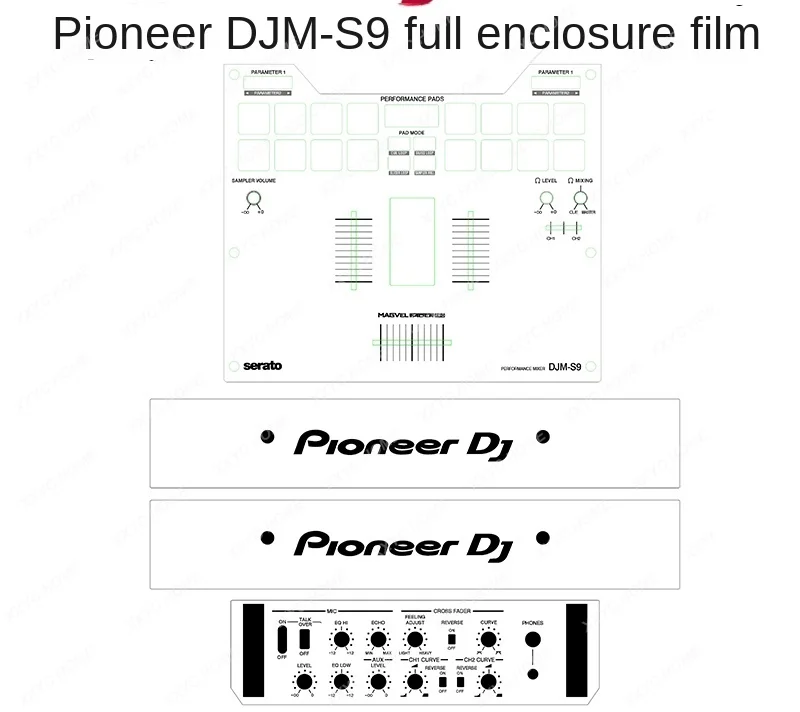 Защитная пленка для контроллера ди-Джея рандомное смешивание цвет кожи может