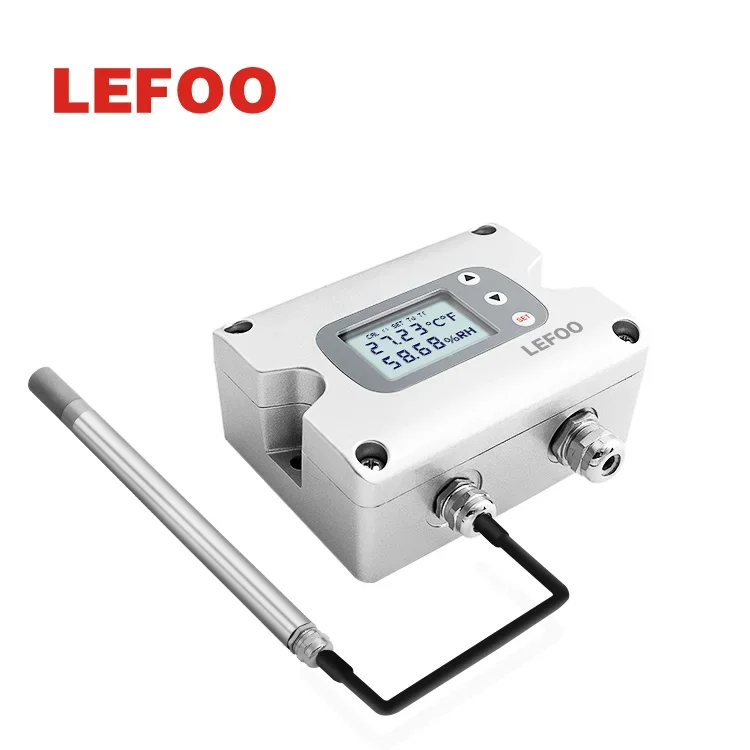 LEFOO LFH70 4 ~ 20 мА pt100 Детектор температуры и влажности Высокотемпературный