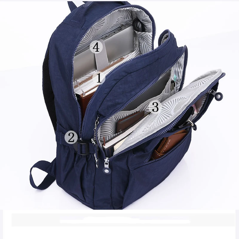 2024 TEGAOTE модный вместительный рюкзак A4 для ноутбука 15 6 дюйма школьный женщин и