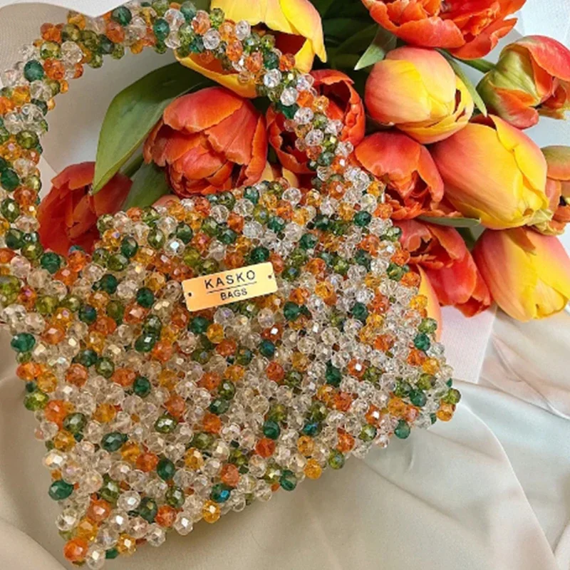 Ins дизайнерские ручные сумки для банкетных вечеринок красочные разноцветные со