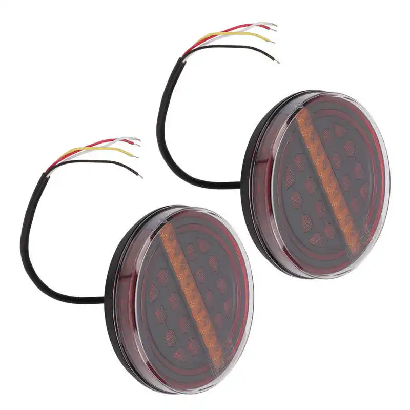 

LED Trailer Lights 3 Modes Safe Round Trailer Lights for Truck