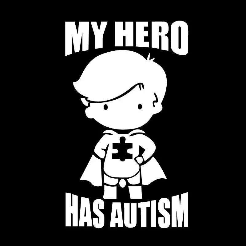 17 см * 10 Автомобильная наклейка My Hero аутизм личность ПВХ автомобильное Украшение