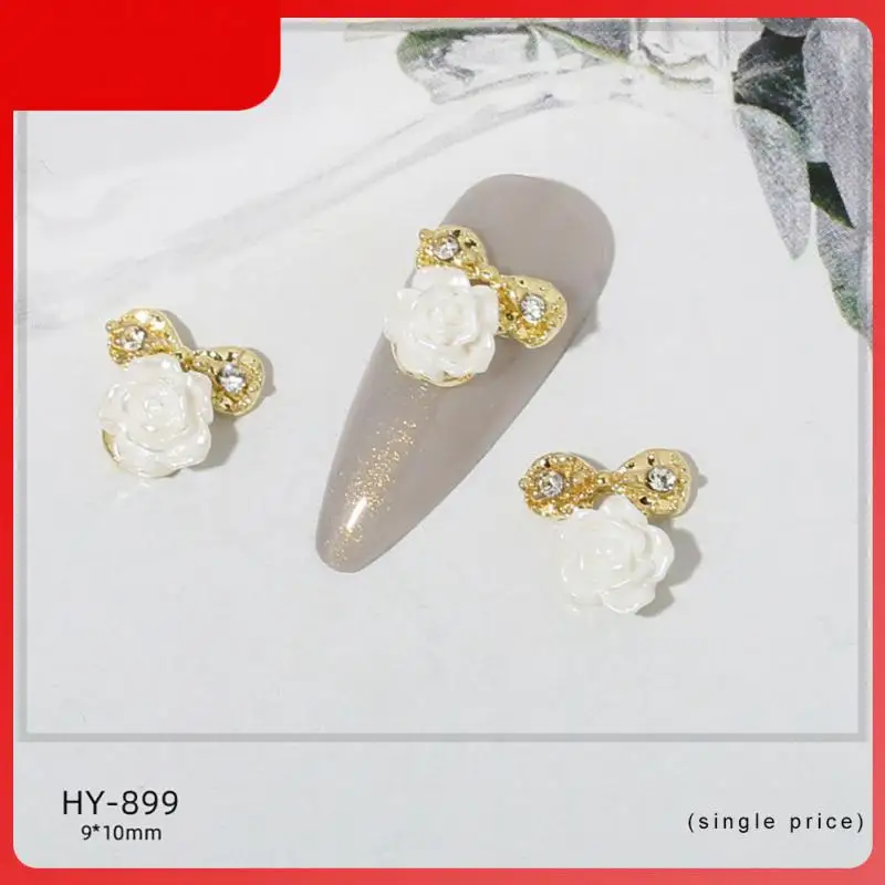 

20 шт. ювелирные изделия для дизайна ногтей Камелия ворс дрелей белый маленький цветок Аврора дизайн ногтей Цирконий ювелирные изделия мета...