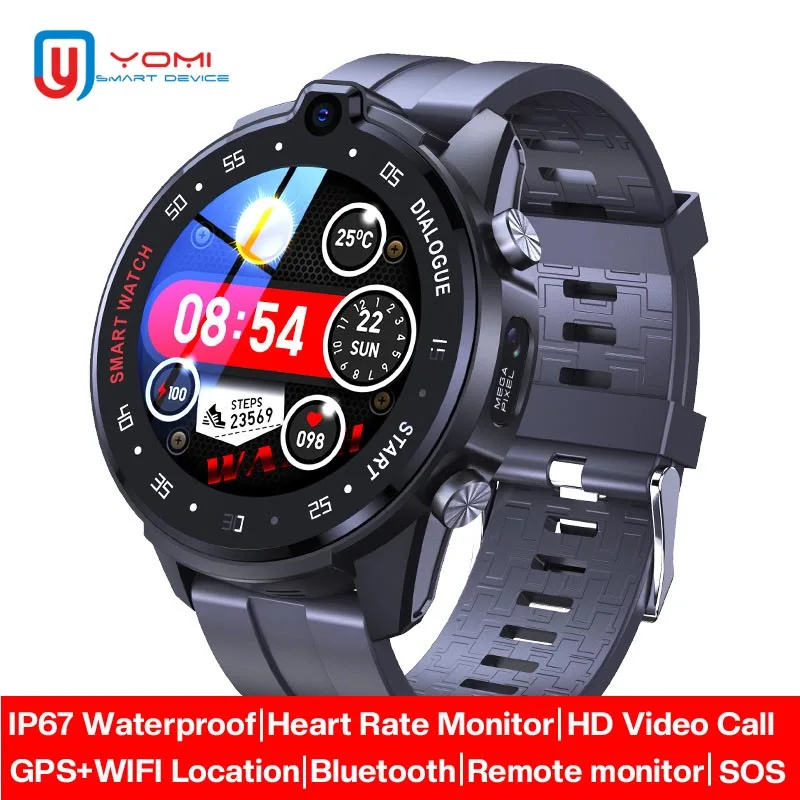 

4G Smart Watch Kids Student Smartwatch Disables Remote Monitoring GPS WIFI Video Call SOS Smartwatch Phone Watch Birthday Gift