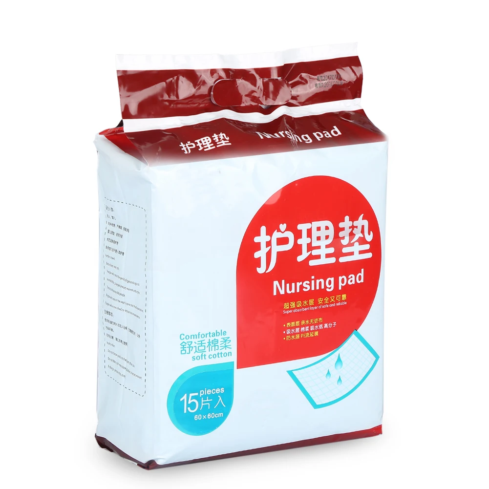 15 шт./Пакет Новая одноразовая подкладка для ухода за недержанием мочи взрослых