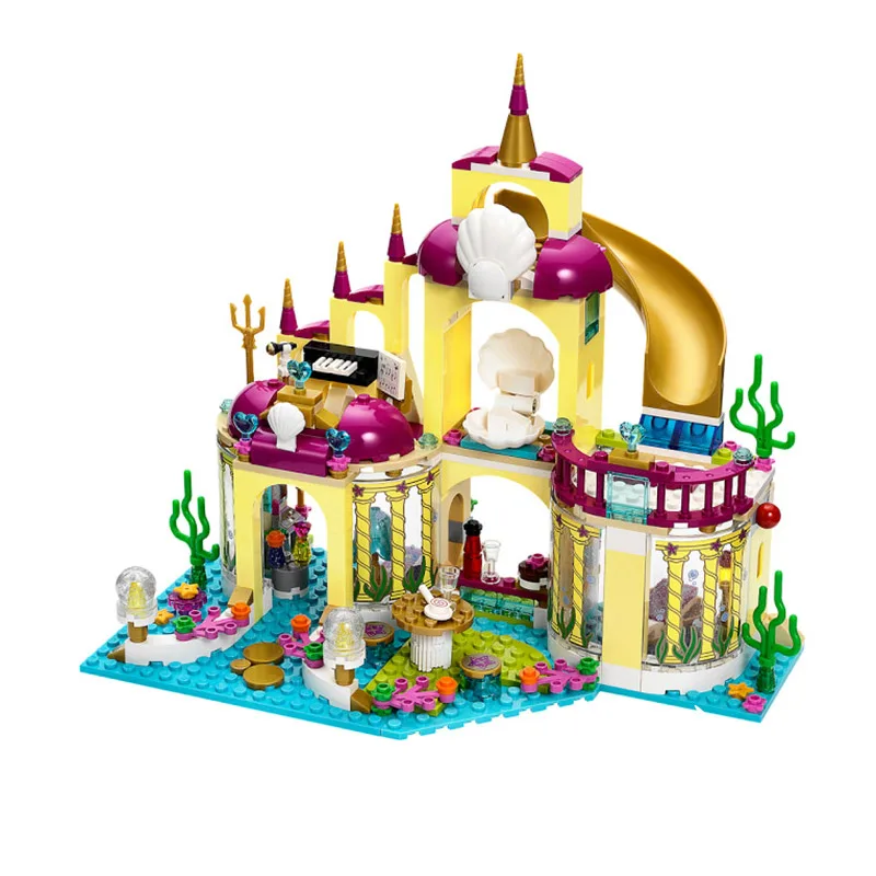 

434 шт., Детский конструктор «Принцесса Ариэль»