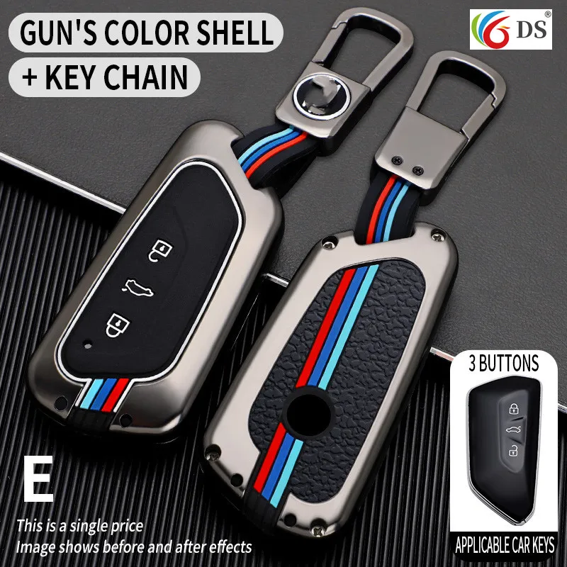 

Чехол гелевый для ключа VW Volkswagen Golf 8 Mk8 2020 Skoda Octavia, чехол для автомобильного ключа с 3 кнопками, чехлы для дистанционного управления без ключа, ...