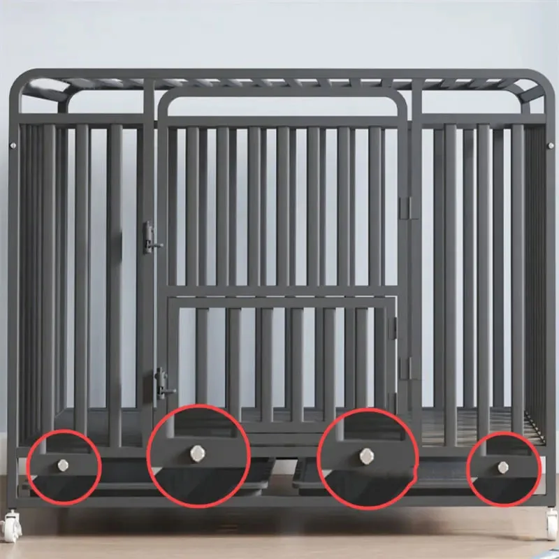 Крытая клетка для собак большой вместимости средняя большая дома большое