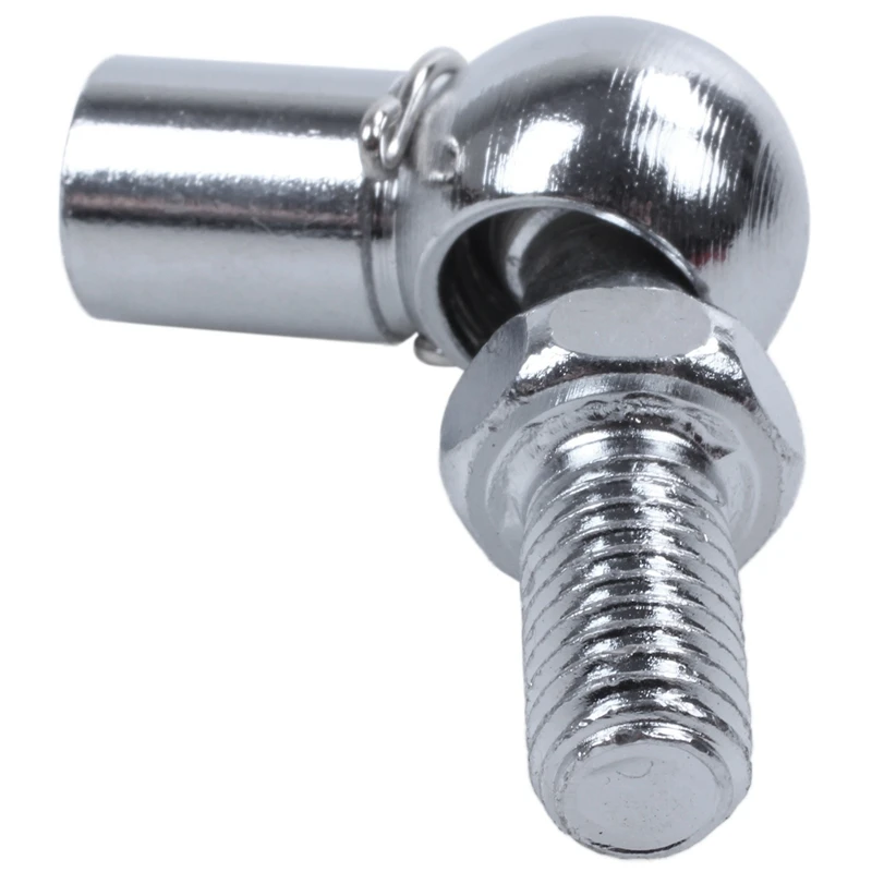 

HOT Gas Strut M6 Female Thread 16Mm Ball Socket Dia Flat Bracket Mount 2Pcs