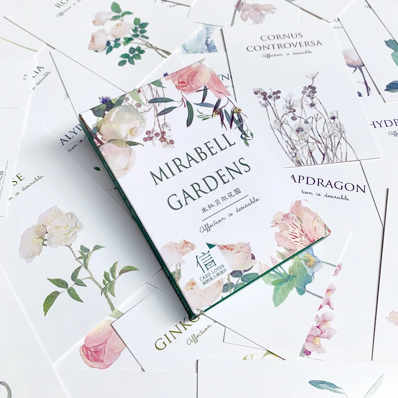 30 шт./коробка декоративная открытка-Наклейка на стену |