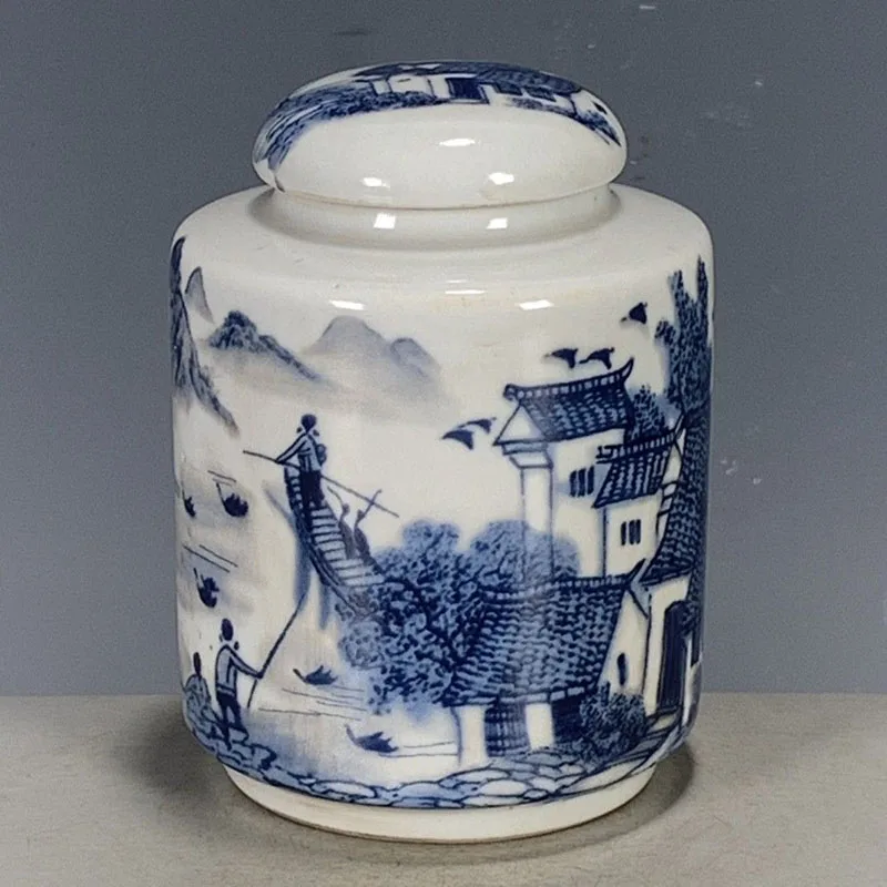 Старинная фарфоровая чайная банка из коллекции династии Цин нина малкина наследие иверийской династии господин демиург