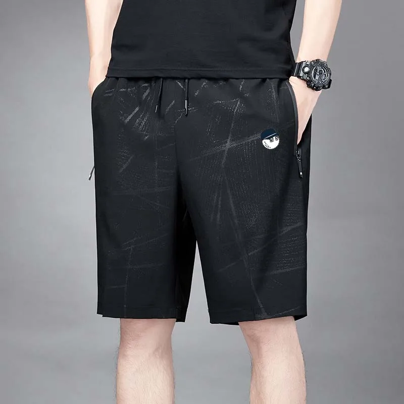Men's Wear Thin Style Summer Sweatpants For Men Malbon Golf Loose Straight Pants Large Quick Dried Sweatpants Ice Silk