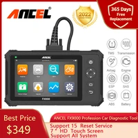 ancel fx9000 obd2 scanner tool all system code reader touch screen 26 reset automotive scanner obd2 professional diagnostic tool