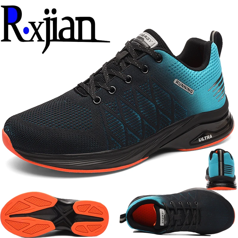 

Мужские кроссовки для бега по пересеченной местности R.XJIAN, весенне-летняя спортивная повседневная обувь, дышащая нескользящая обувь для походов и пешего туризма