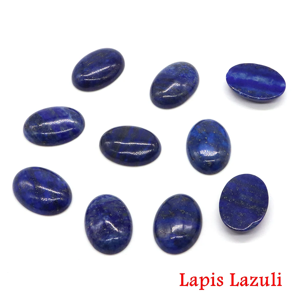 Натуральные кристаллы кабошоны кварц 8x10 мм 5 шт.