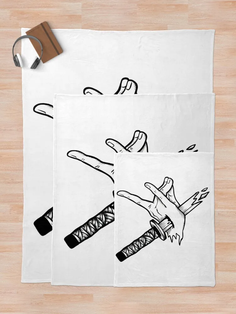 Ручной знак Kon одеяло роскошные одеяла с утолщенными волосами