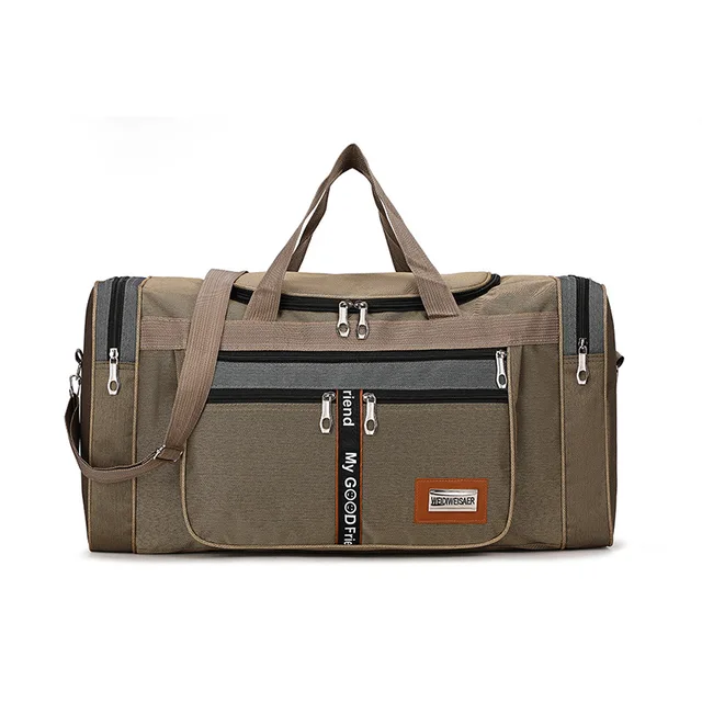Men's Fitness Travel Bag Multifunctional Large Capacity Storage Duffel Bag Oxford Cloth Outdoor Travel Cross-body Sports Handbag 3