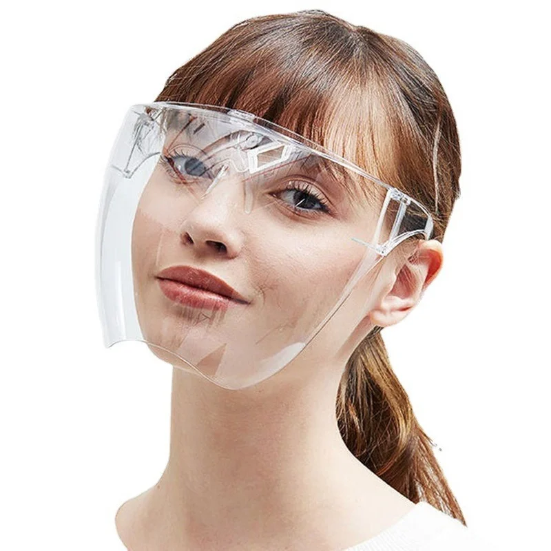 

Colorful Face Shield Unisex Eye Shield Mask for Face Protectors Shield Half Face Sun Glasses Shield Guard Anti-spray Face Mask