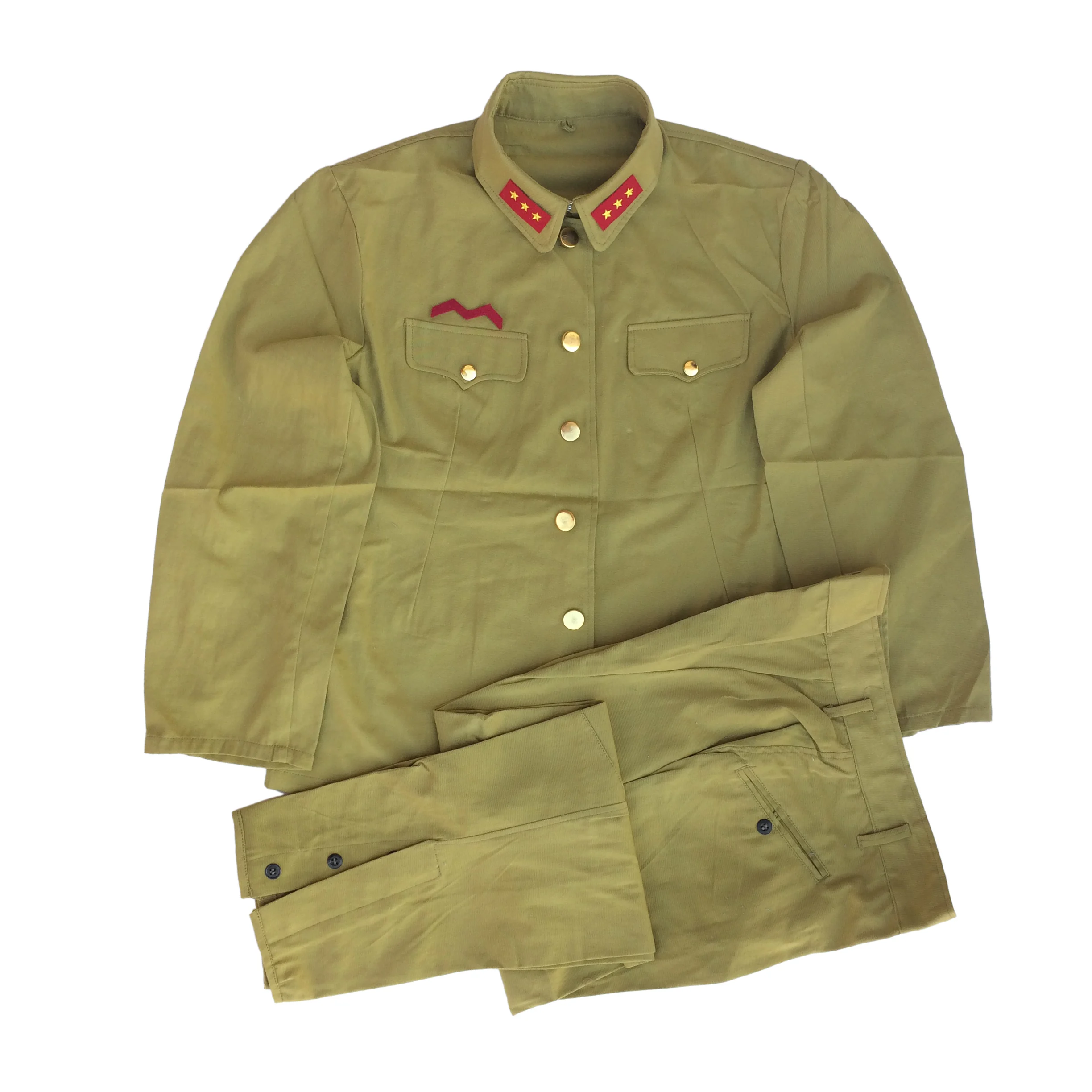 WW2 Japanese Army Type 98 Soldier Uniform Sets Jacket&Pants Hat  JP10601