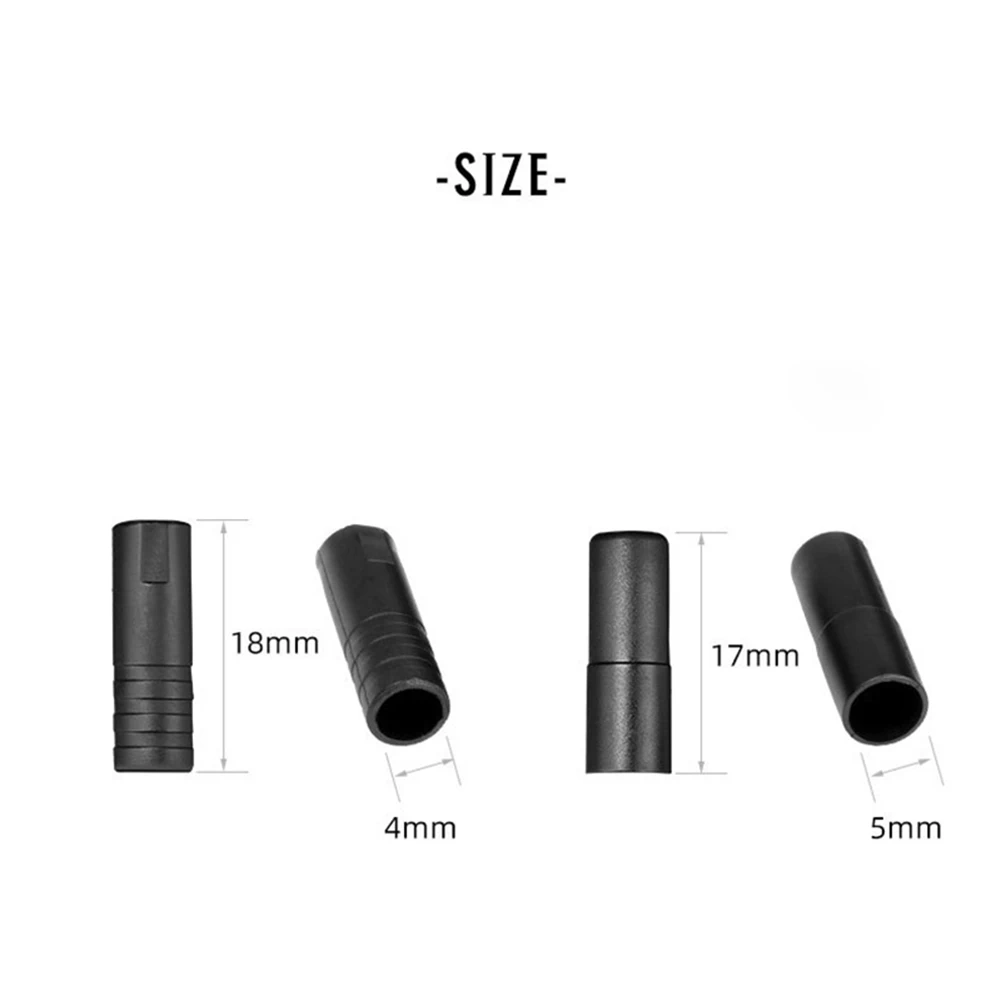 1000 шт. Велосипедный тормозной кабель зажимные концевые заглушки пластиковые 4/5