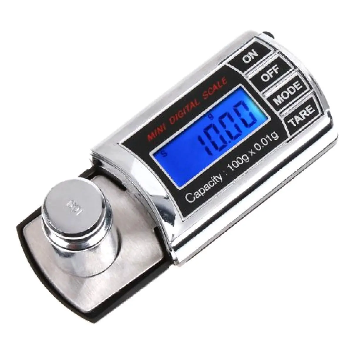 

Digital Precision Gram Scale Mini Pocket Scale Portable Electronic Weight Jewelry Scales Tare Auto Off Blue Backlight M68E