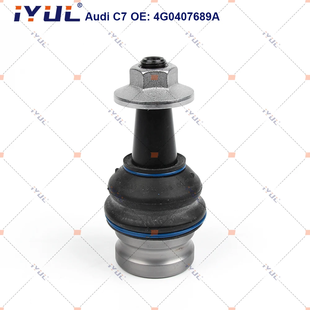 

IYUL Front Lower Suspension Control Arm Ball Joint For Audi A4 8K2 8K5 8KH B8 A5 8F7 8TA A6 C7 4G0407689A L=R