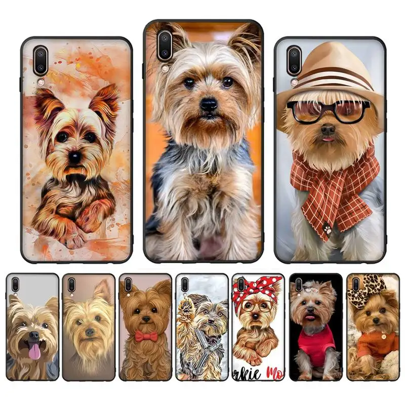 

Yorkshire Terrier Dog Phone Case for Vivo Y91C Y11 17 19 17 67 81 Oppo A9 2020 Realme c3
