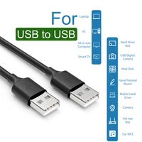 dual usb to usb usb for pc radiator ssd hard disk laptop car usb a cord male to male extender usb 2 0 extension cable 0 25m 3m