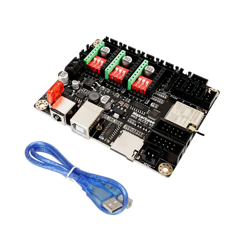 Материнская плата RAMPS MKS DLC32 32 бита ESP32 WIFI GRBL TFT сенсорный экран для настольного