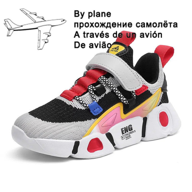 

Kids Sport Shoes for Boys Running Sneakers Casual Sneaker Breathable Children's Fashion Shoes 2022 Spring Child Light Boys Shoes