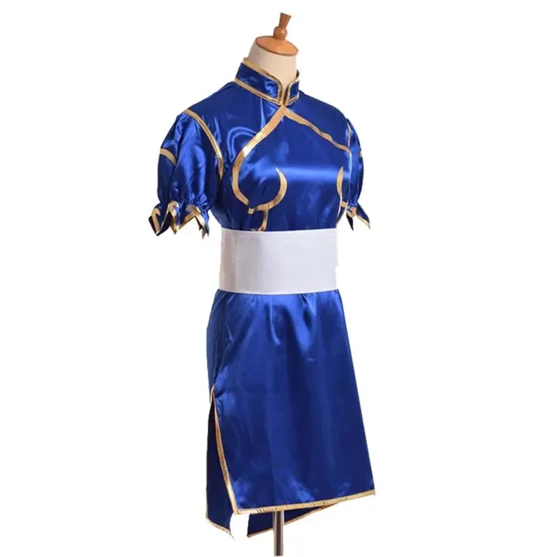 Cosbao Chun Li Косплей Cheongsam игры костюмы для Хэллоуина платье женская одежда Sutorito Faita с