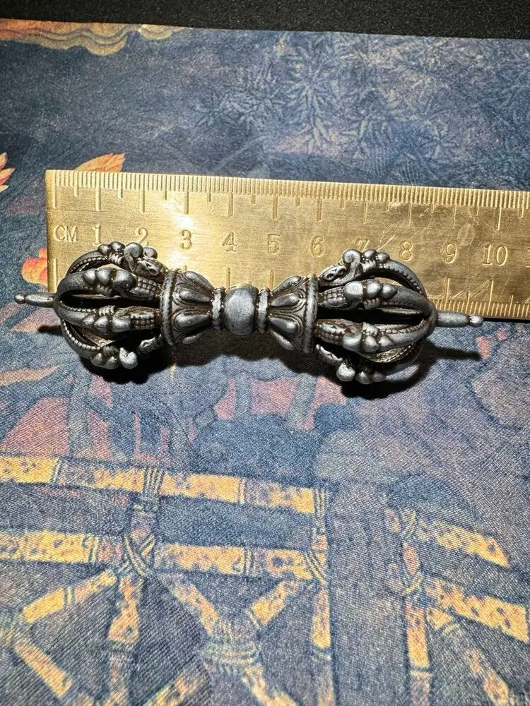 Тибетский железо-никелевый метеорит ручная работа буддийская религия dharma tian tie