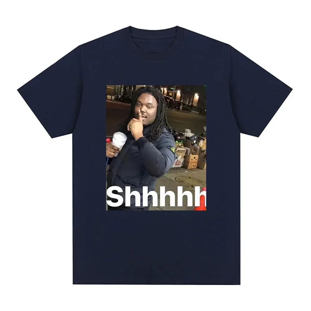 Фото Футболка с рисунком Lucki Shhhhh Slayworld Opium Twizzy Rich KanKan, футболки с графическим рисунком для мужчин и женщин, хлопковая футболка большого размера с коротким рукавом №2