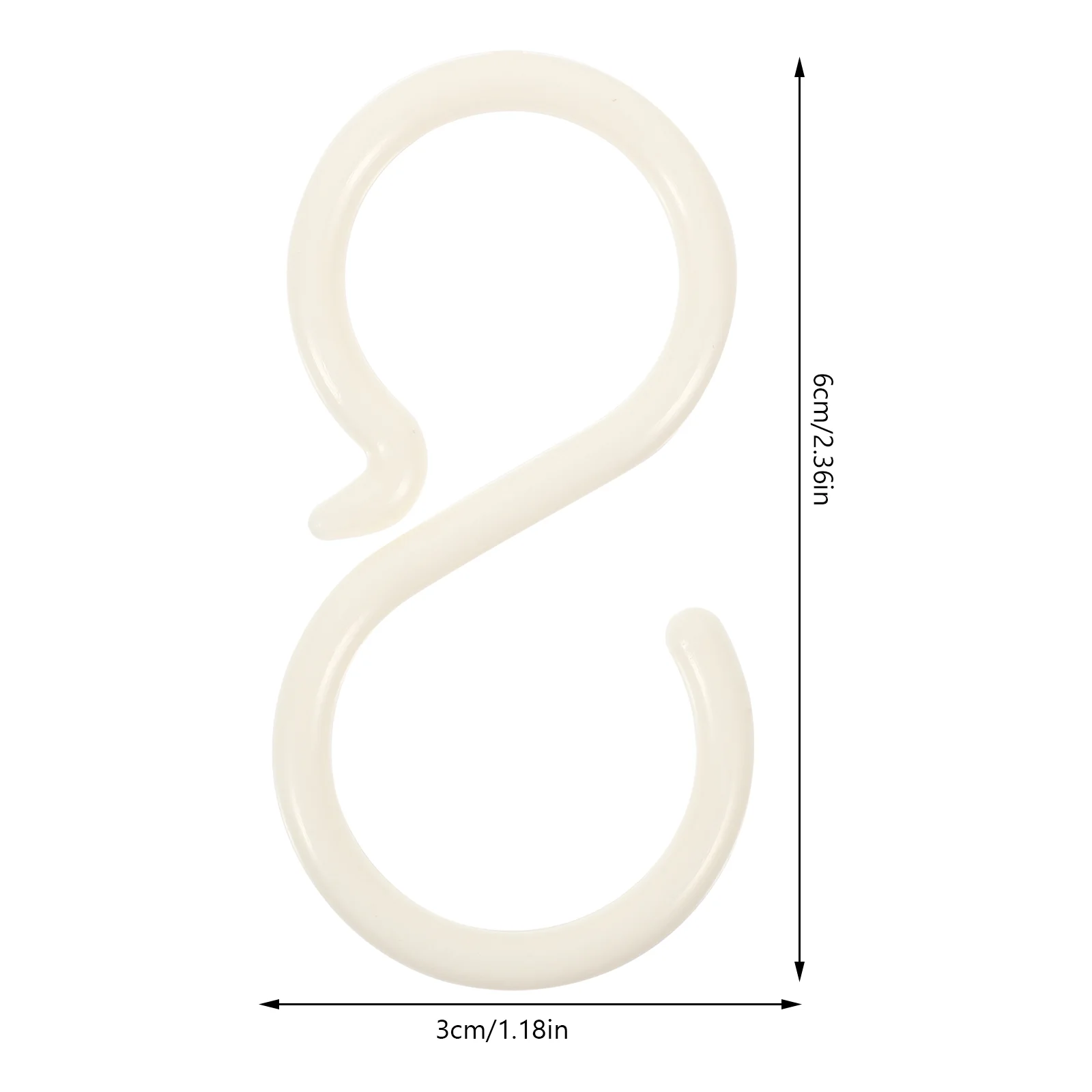 40 шт. крючки для драпировки прозрачная повязка на голову пластиковый дизайн