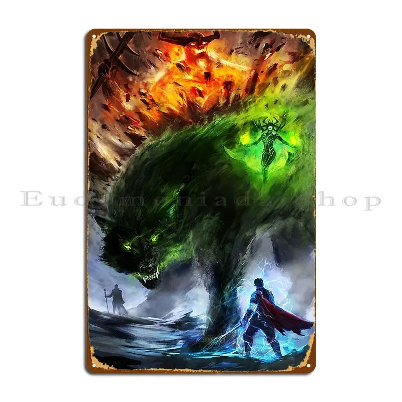 Металлический знак Asgard S Defender Постер для гостиной бар гараж печать жестяной