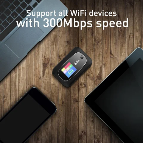 4G Wi-Fi роутер беспроводной широкополосный портативный карманный Мобильный Wi-Fi Hotspot со слотом для Sim-карты разблокированный модем Wi-Fi роутер